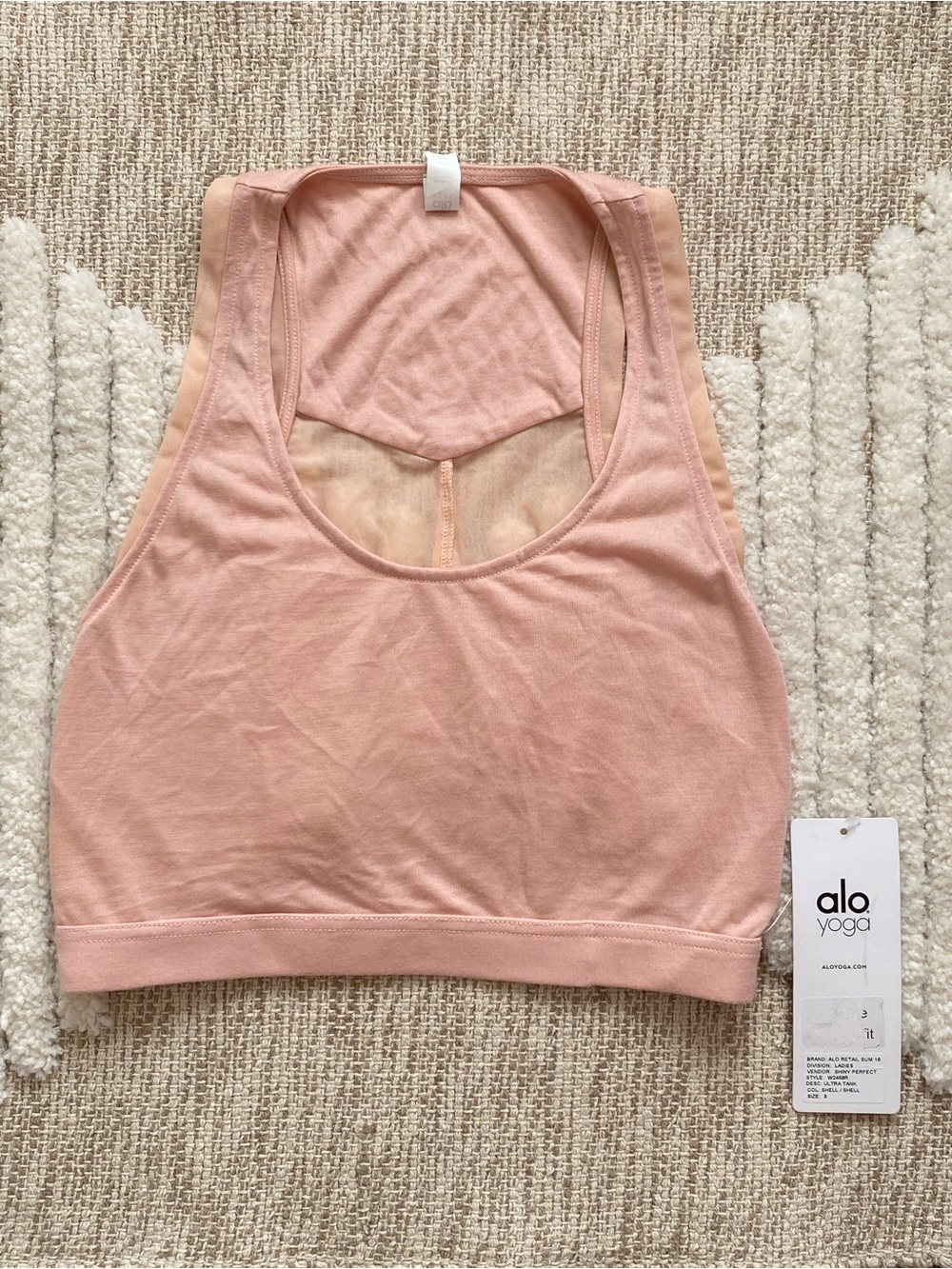 NWT Alo Yoga Ultra Tank Top